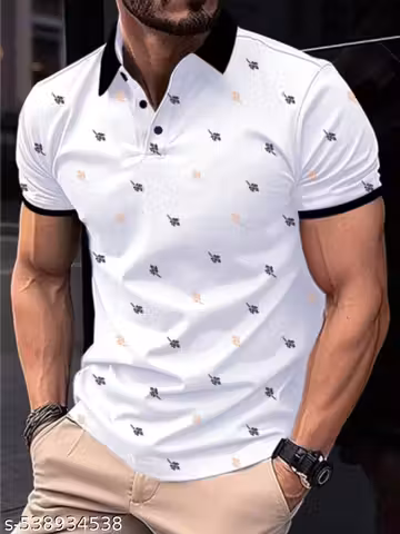 Men’s Solid Cotton Casual Shirt